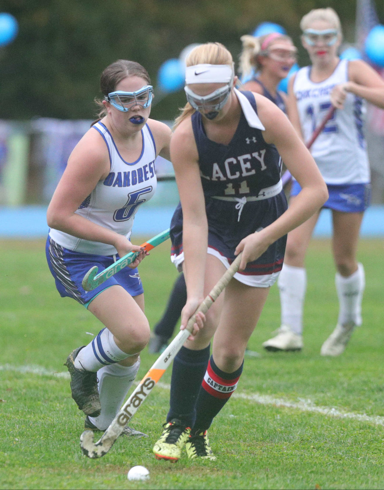 Lacey vs Oakcrest Field Hockey game